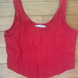 woman’s corset tank nwot